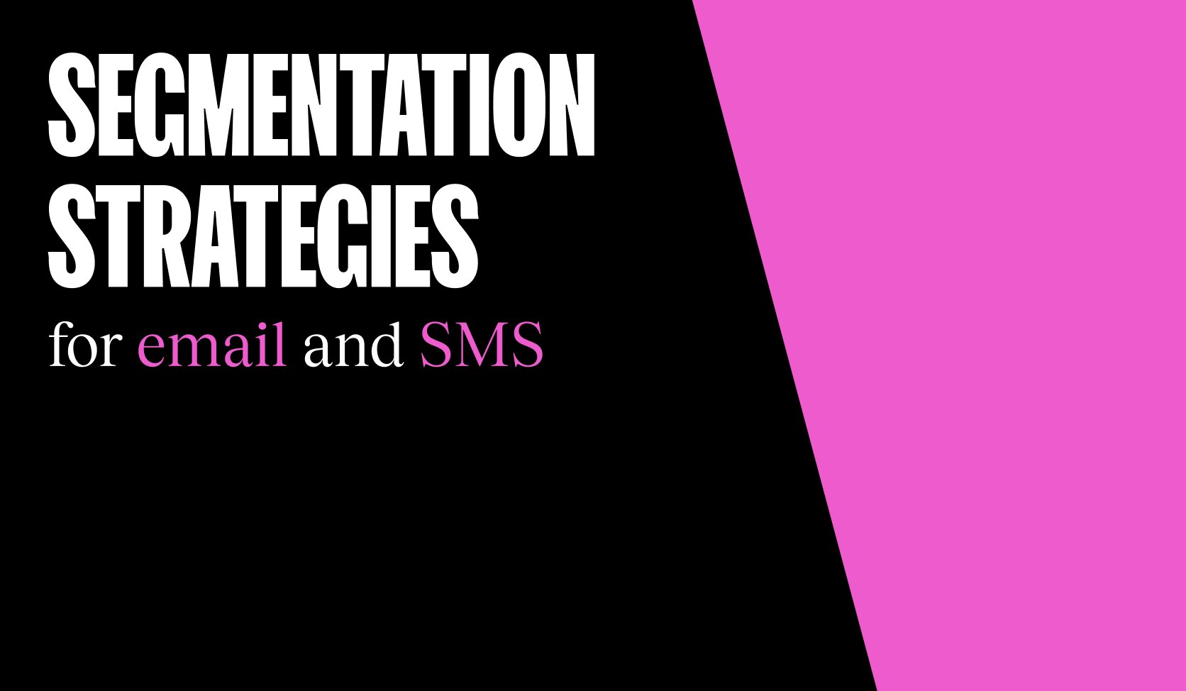 automated segmentation webinar cover